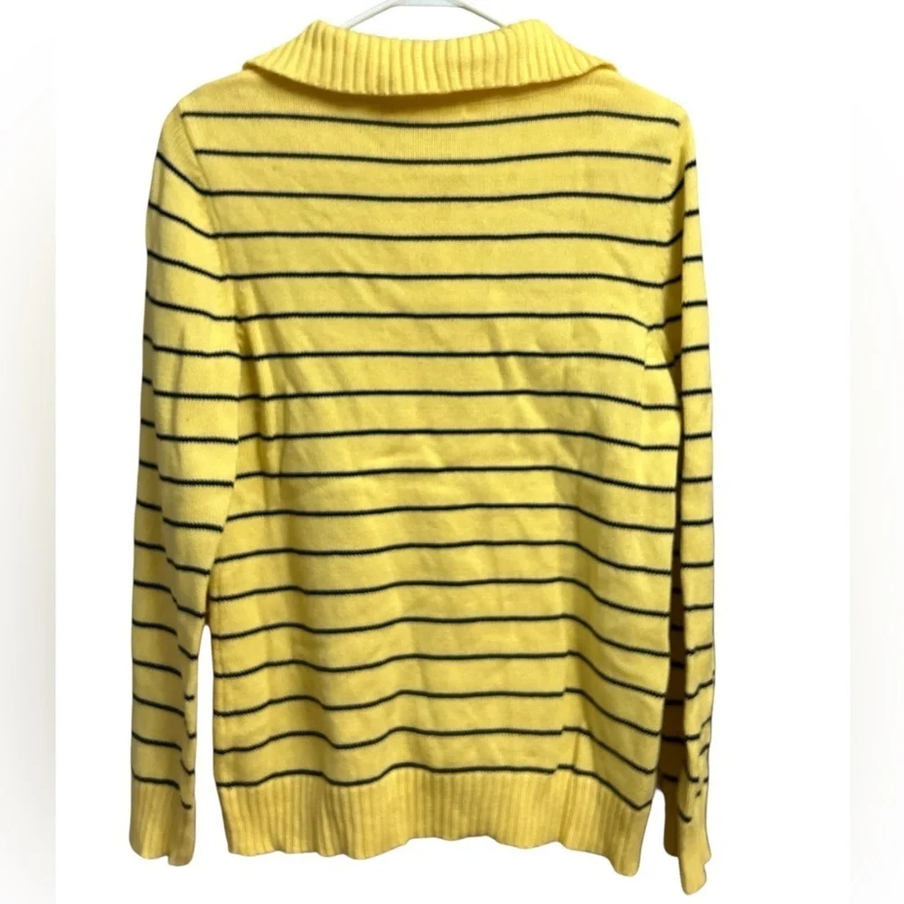 Liz Claiborne yellow navy